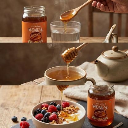 Raw & Unprocessed Multi-Flora Honey