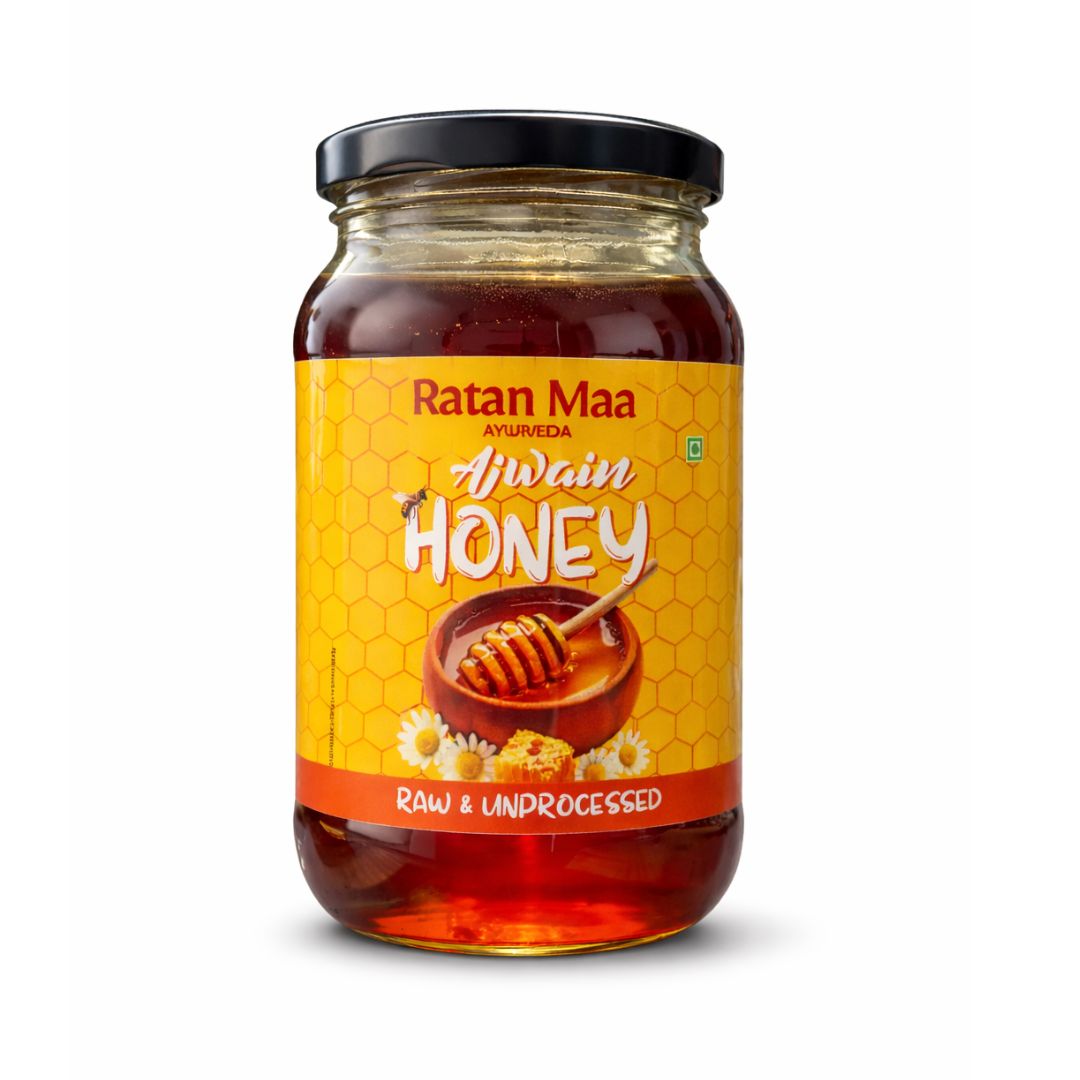 Raw & Unprocessed Ajwain Honey