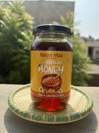 Raw & Unprocessed Ajwain Honey
