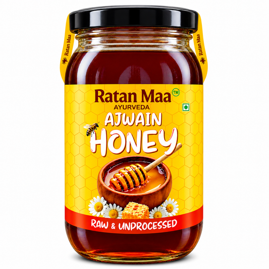 Raw & Unprocessed Ajwain Honey